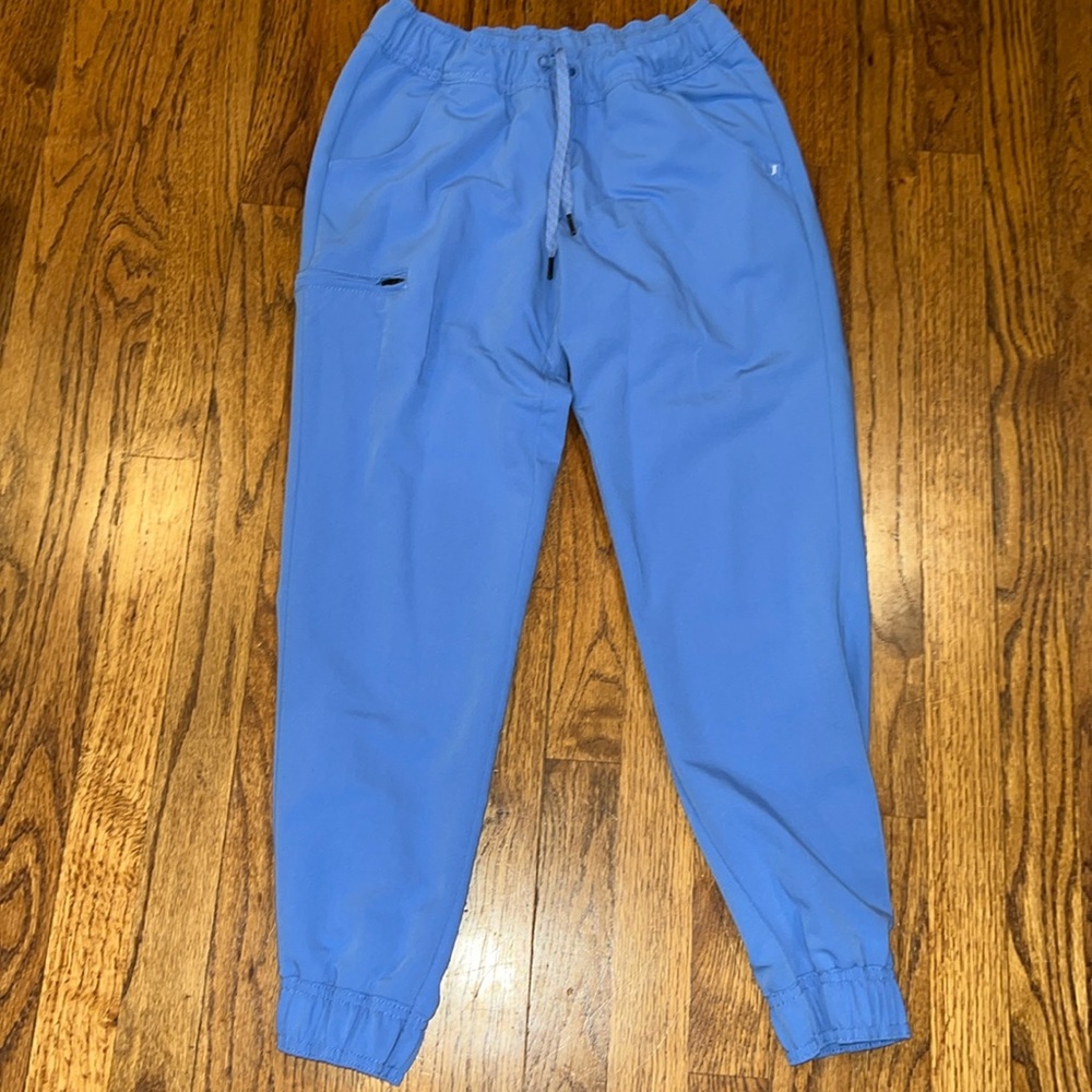 New without tags blue Jaanuu scrub bottoms